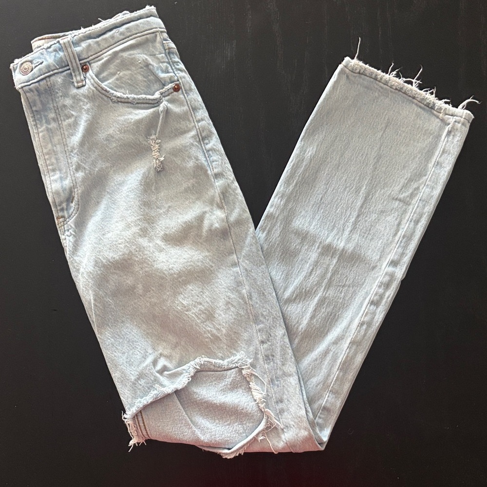 Abercrombie & Fitch 90s straight ultra high rise jeans